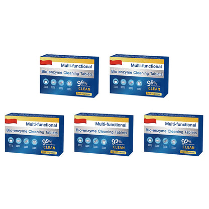 (🔥Vásároljon 1-et, kapjon 2-t ingyen🔥) Multifunkcionális bioenzimes tisztítótabletták