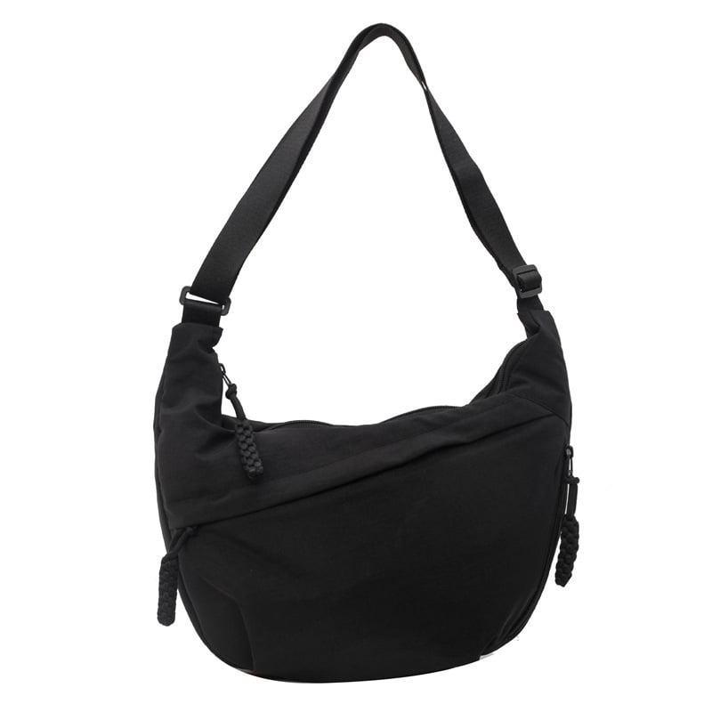 Designer közvetlen értékesítés👜Női divatos egyszínű nejlon keresztpántos táska
