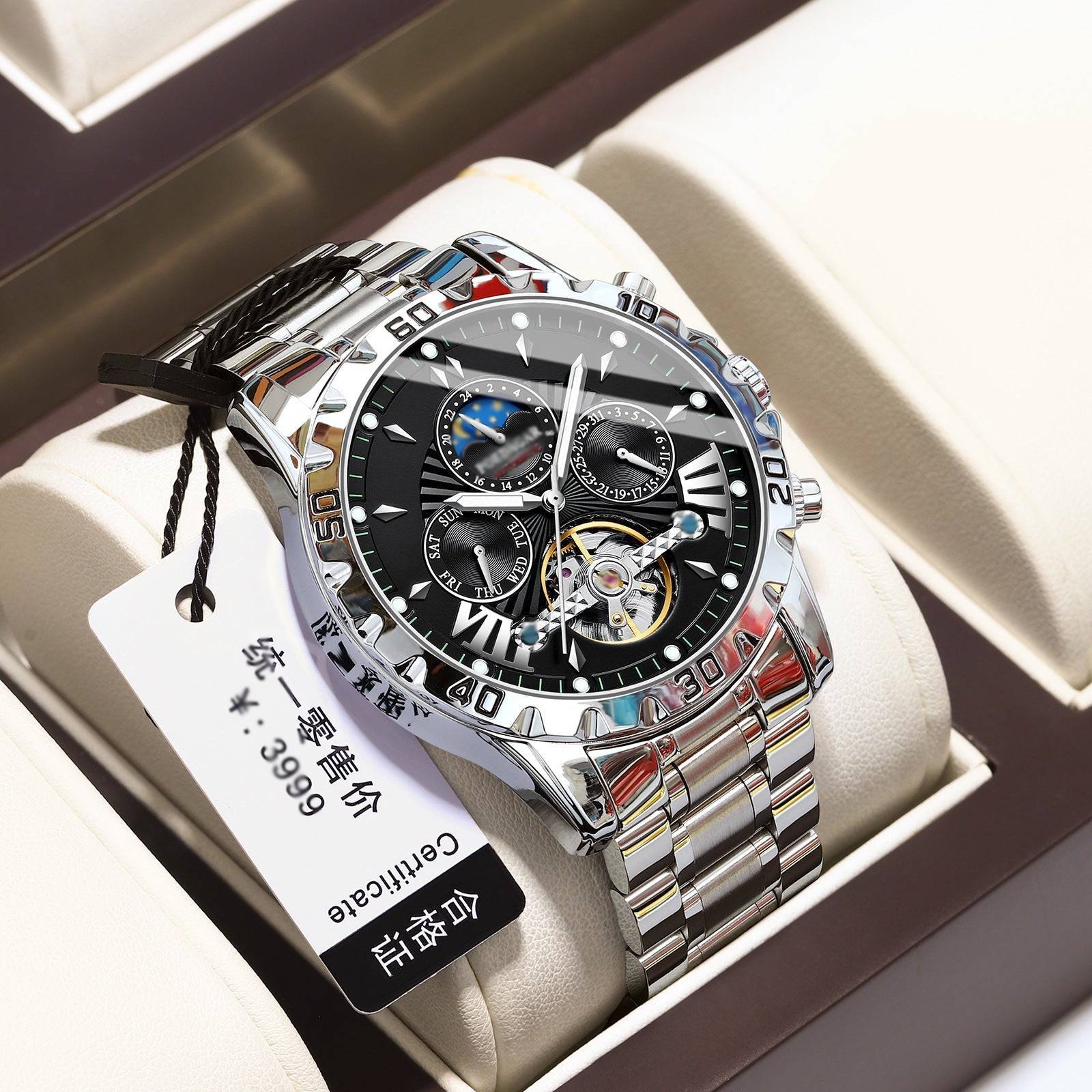 ⌚Svájci vadonatúj vízálló automata mechanikus órák?
