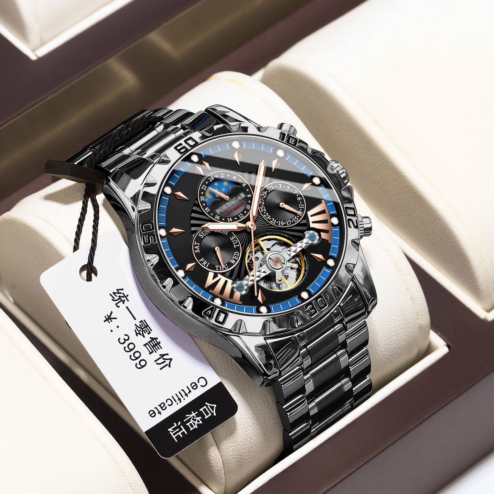 ⌚Svájci vadonatúj vízálló automata mechanikus órák?