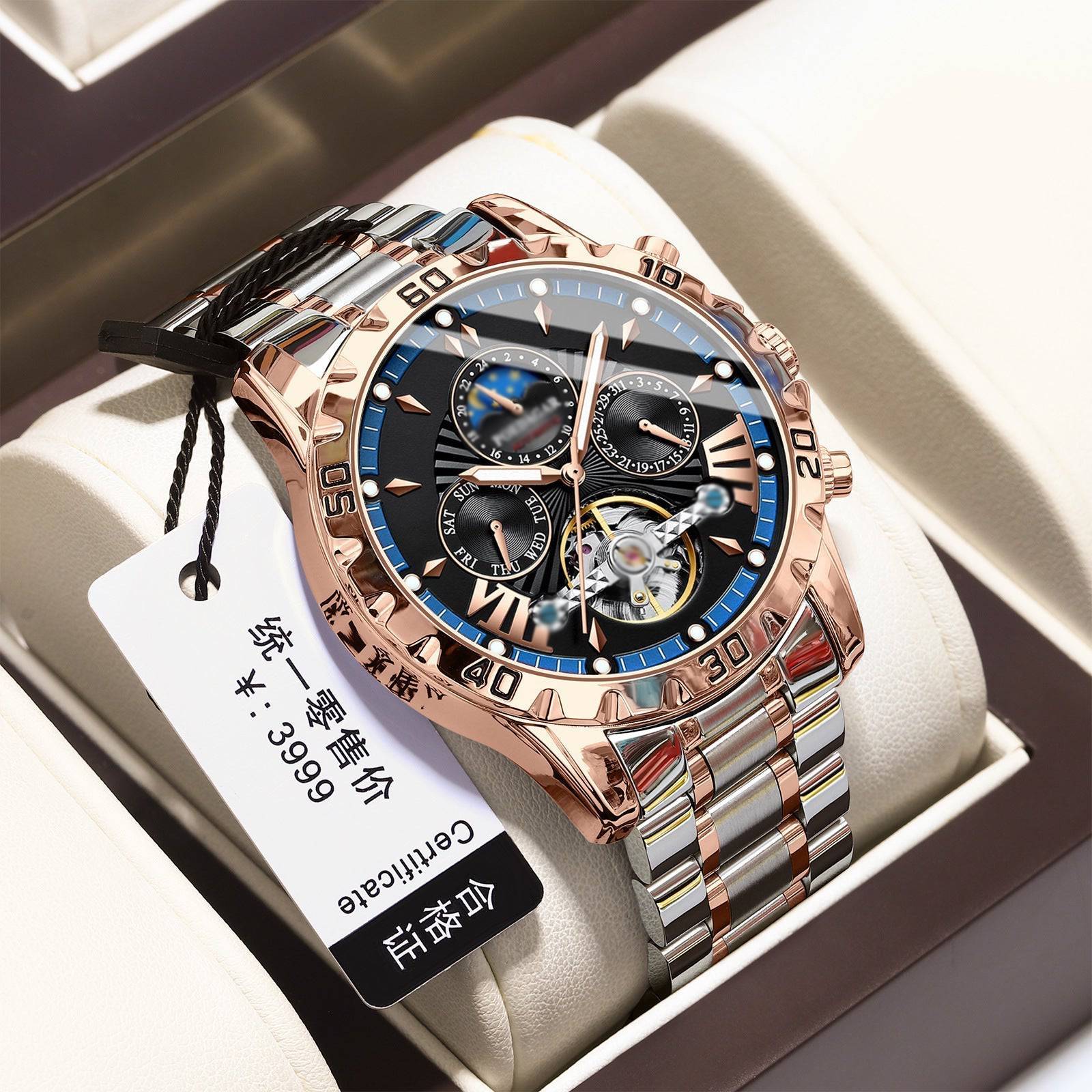 ⌚Svájci vadonatúj vízálló automata mechanikus órák?