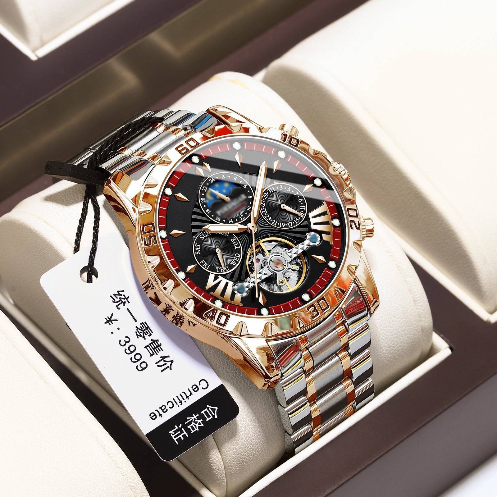⌚Svájci vadonatúj vízálló automata mechanikus órák?