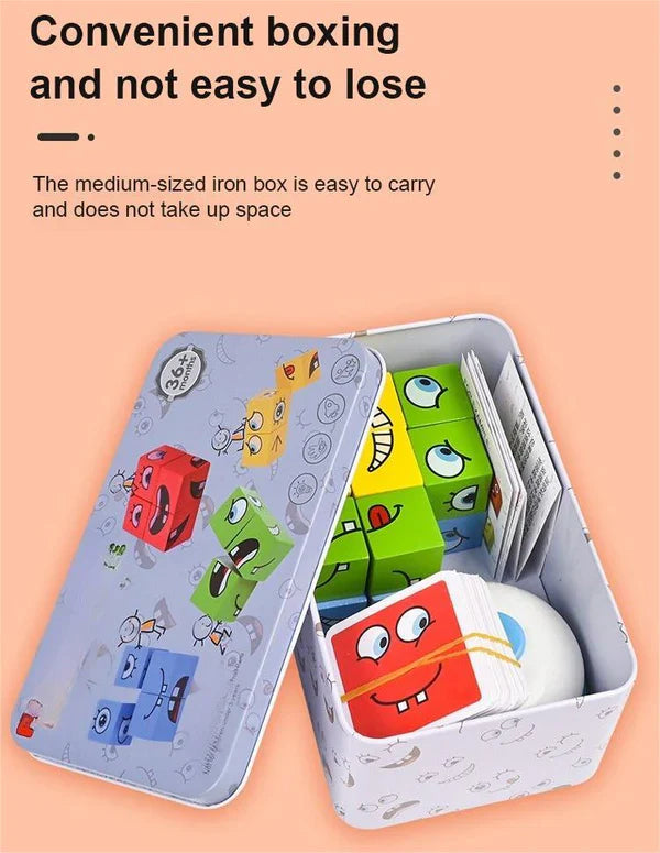 💖50% kedvezmény 🎁5D Kirakós Arc Változtató Családi Játék