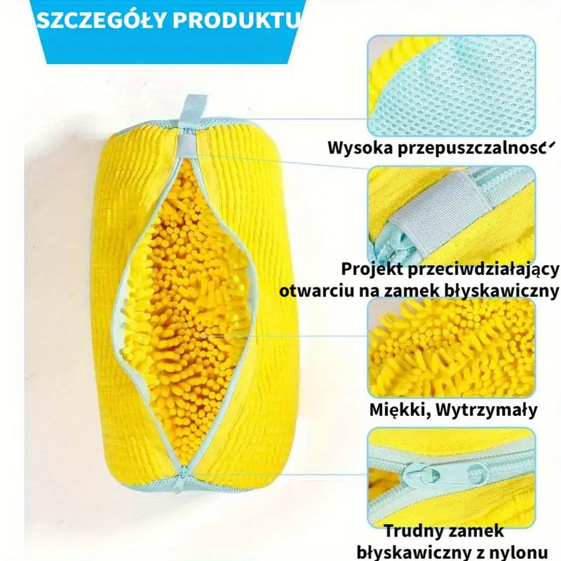 Tartós mosógépben mosható zsákok minden típusú lábbelihez