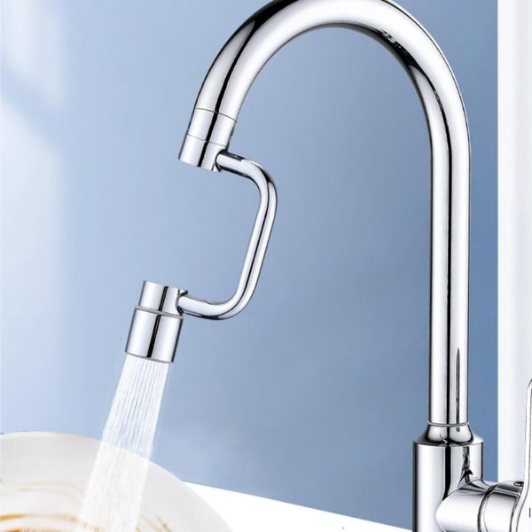 🚰Univerzális mosogatócsaptelep✨1440°-ban elforgatható perlátor hosszabbító