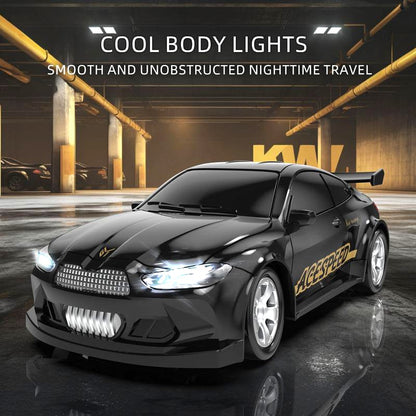 1/64 Mini RC Drift autó - 4WD nagysebességű távirányítóval