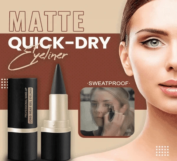🔥Szybkoschnący matowy eyeliner