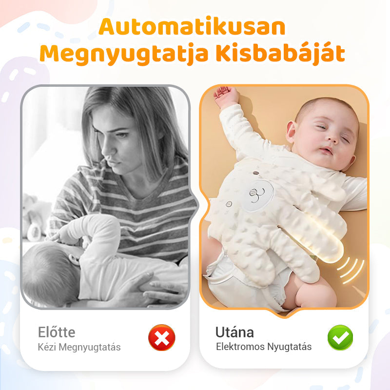 👼Az intelligens nyugtató tenyéralvó csecsemőknek - Alvás távirányítóval