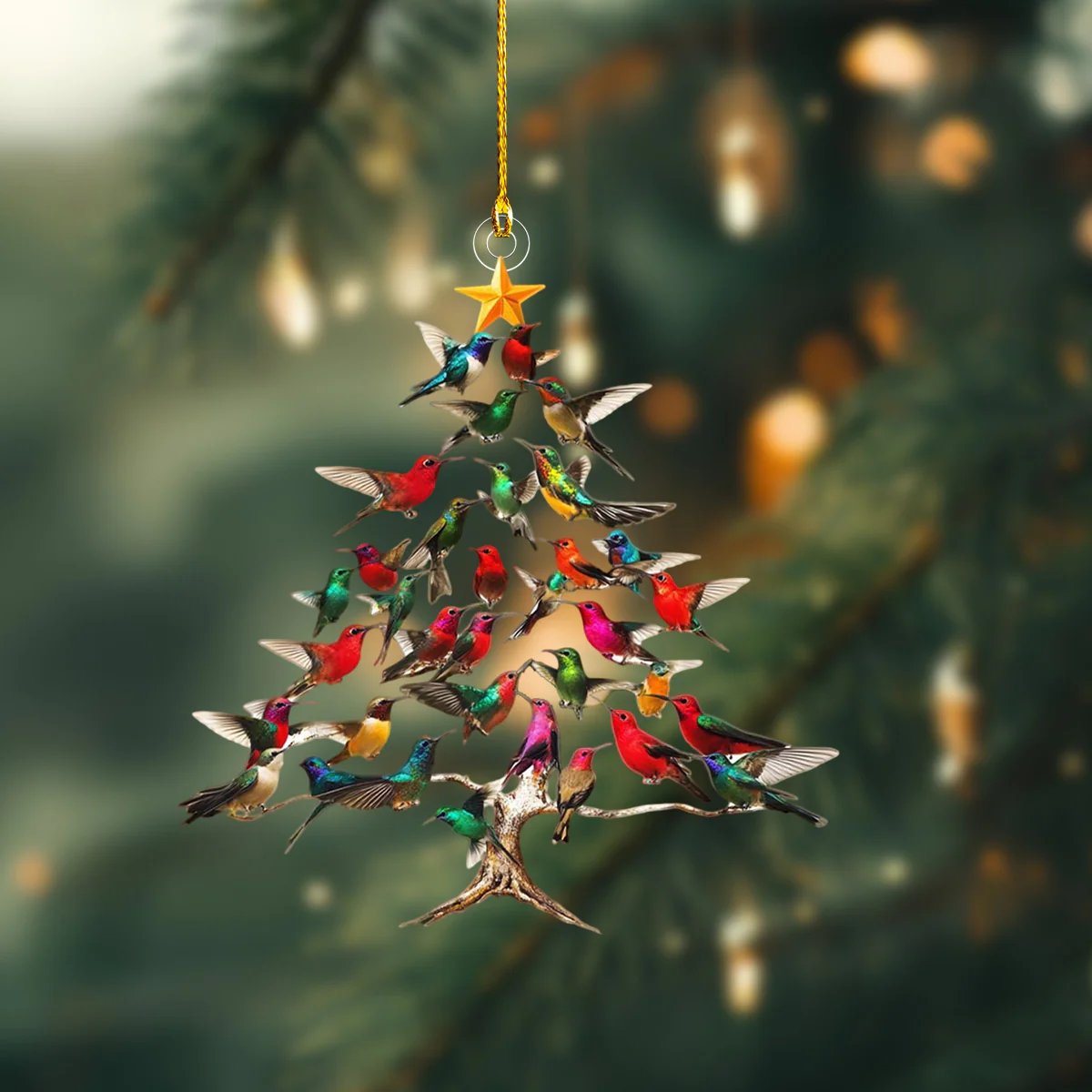 🎄Újdonság 2025 - 49% KEDVEZMÉNY - 🐦Kolibri karácsonyi dísz💠✨