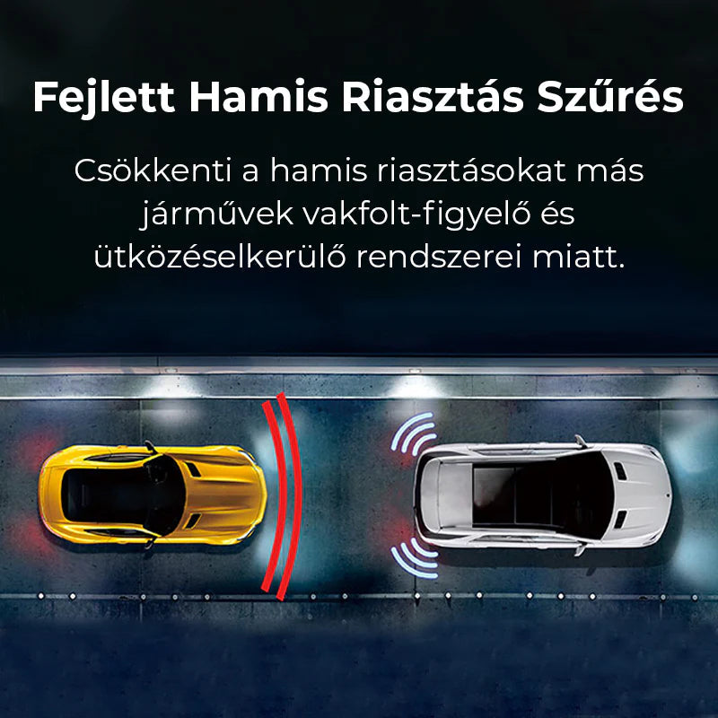Intelligens autó sebességmérő radardetektor