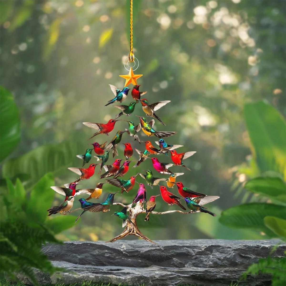 🎄Újdonság 2025 - 49% KEDVEZMÉNY - 🐦Kolibri karácsonyi dísz💠✨