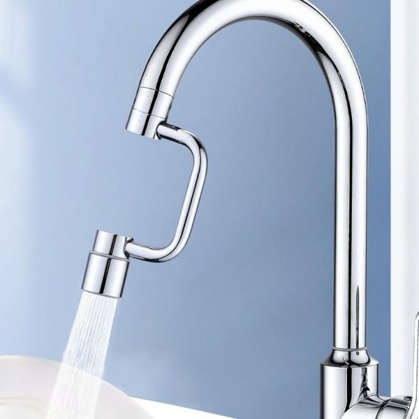 🚰Univerzális mosogatócsaptelep✨1440°-ban elforgatható perlátor hosszabbító