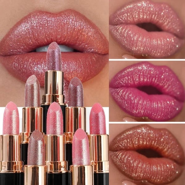 Diamond Lip Gloss Csillámos Vízálló Rúzs【Vásároljon 1-et, kapjon 1-et ingyen】