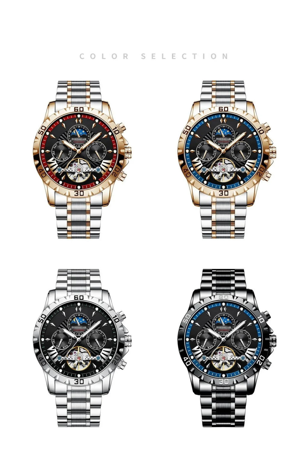 ⌚Svájci vadonatúj vízálló automata mechanikus órák?