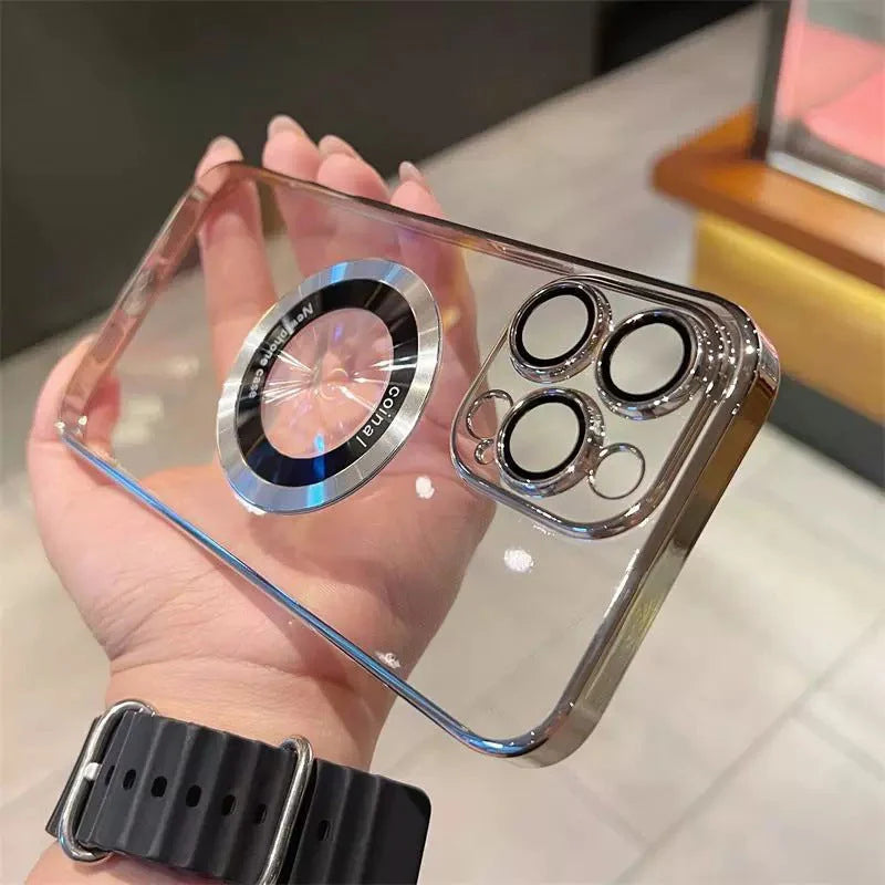 ✨Átlátszó mágneses tok iPhone-hoz