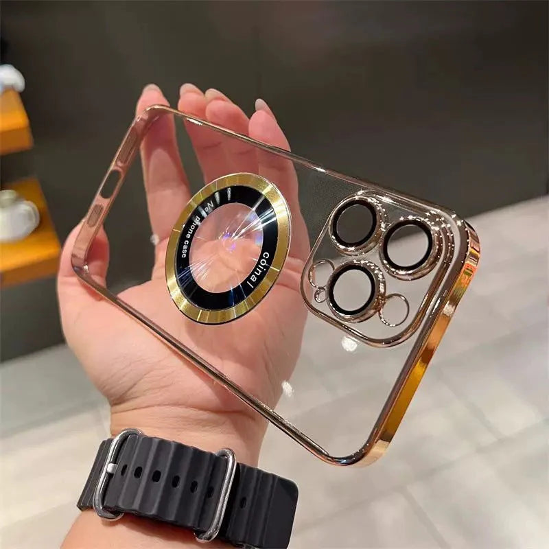 ✨Átlátszó mágneses tok iPhone-hoz