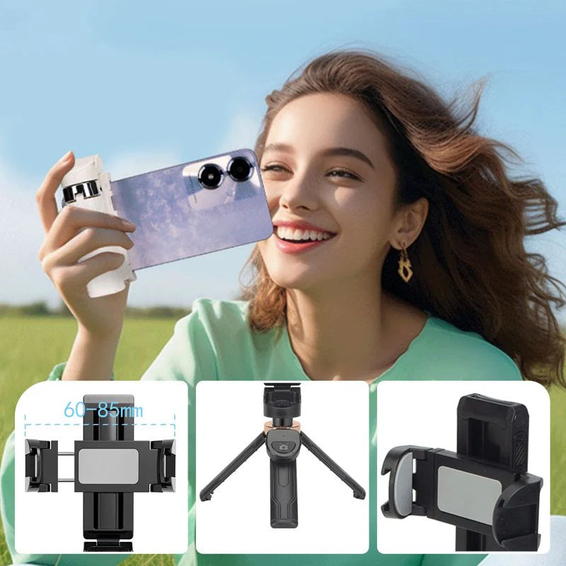 ?⏳Bâton de selfie Bluetooth pliable de poche avec trépied intégré?