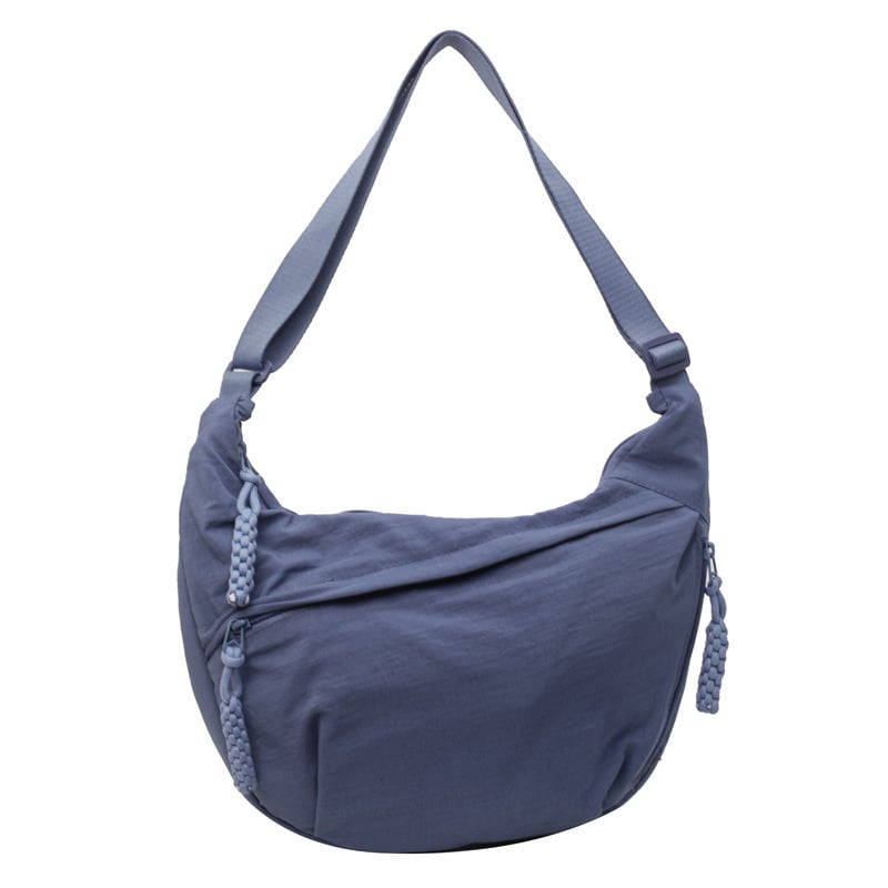 Designer közvetlen értékesítés👜Női divatos egyszínű nejlon keresztpántos táska