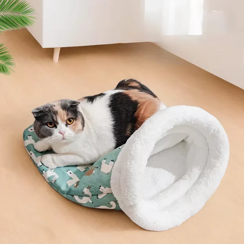 🔥 🐾Hangulatos kisállatfészek macskáknak és kutyáknak