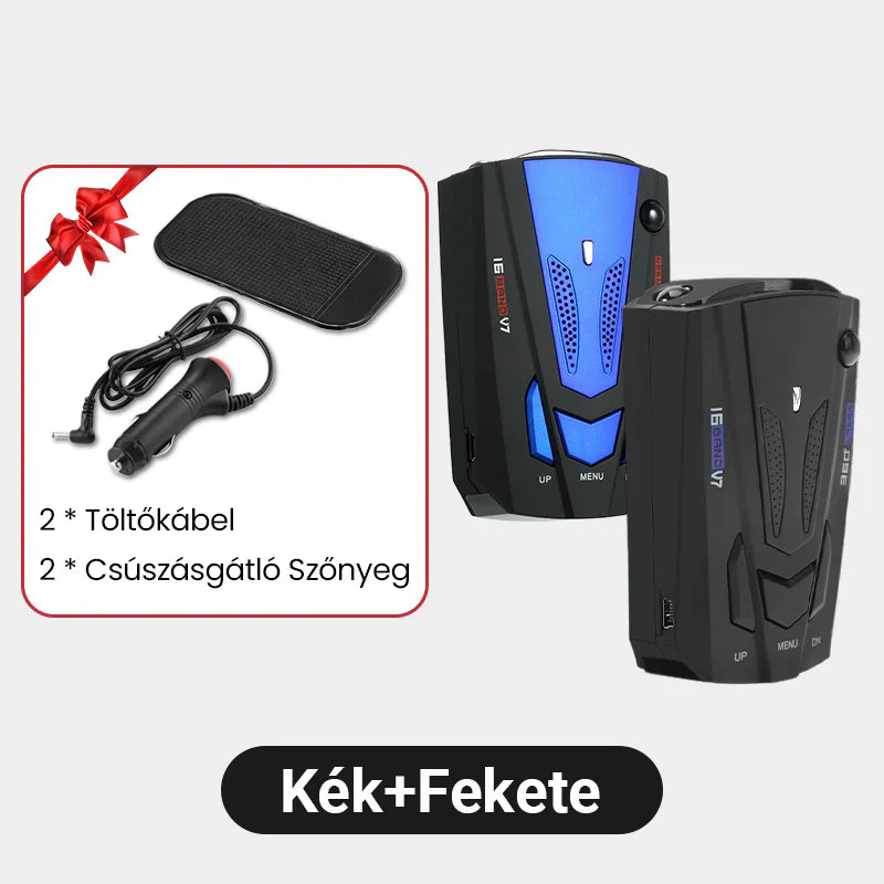 Intelligens autó sebességmérő radardetektor