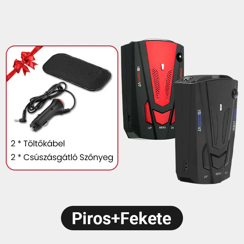 Intelligens autó sebességmérő radardetektor
