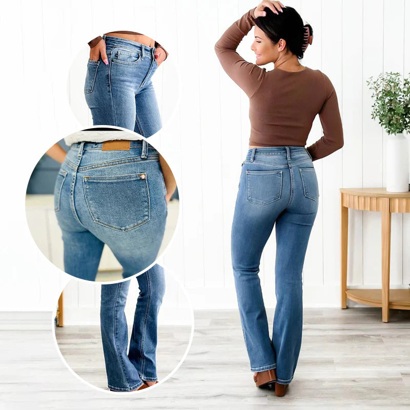 🏆Sprane jeansy ze stretchem podciągające brzuch i podnoszące biodra👖