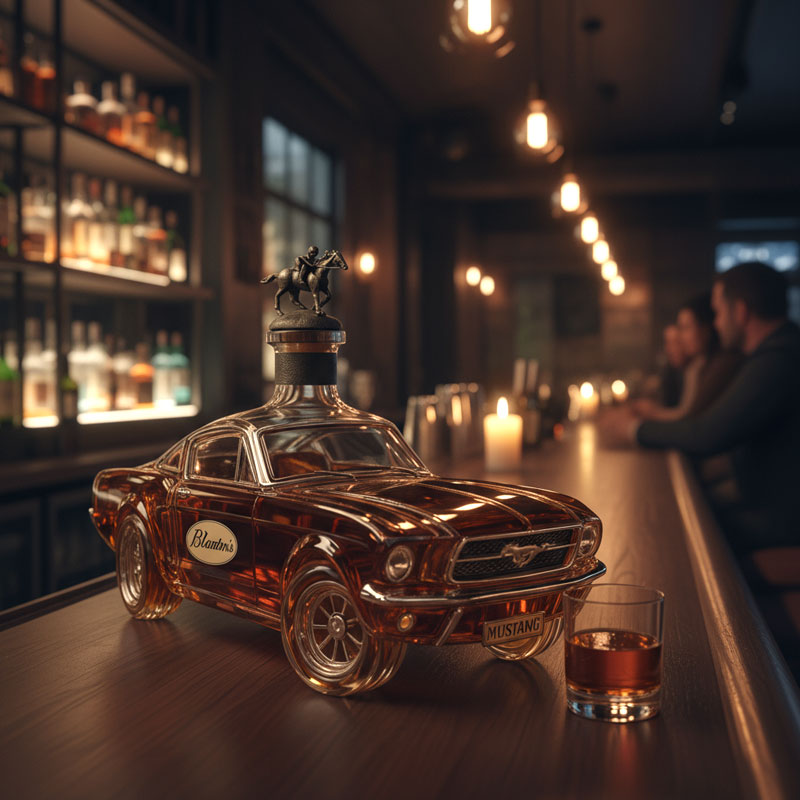 Bronco Whiskysüveg