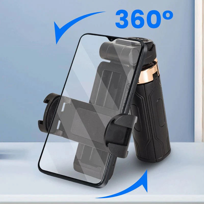 ?⏳Bâton de selfie Bluetooth pliable de poche avec trépied intégré?