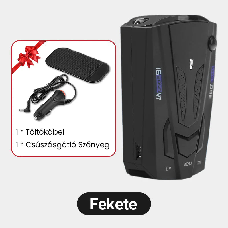 Intelligens autó sebességmérő radardetektor