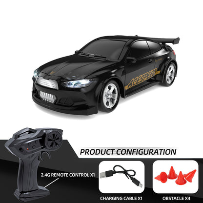 1/64 Mini RC Drift autó - 4WD nagysebességű távirányítóval