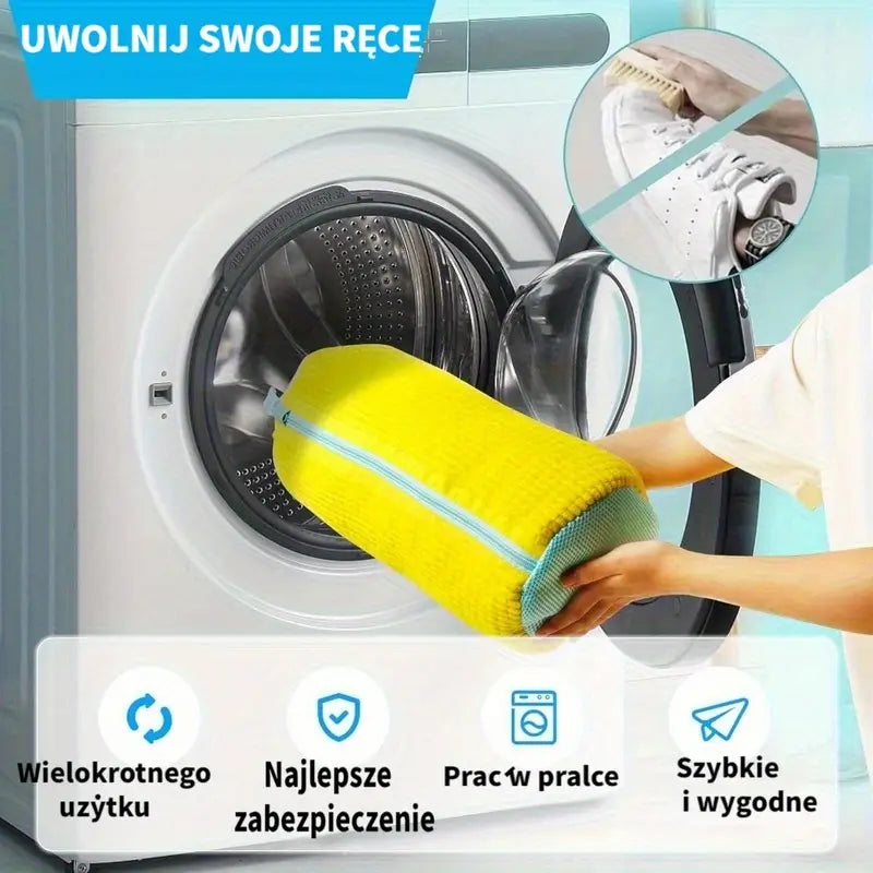 Tartós mosógépben mosható zsákok minden típusú lábbelihez