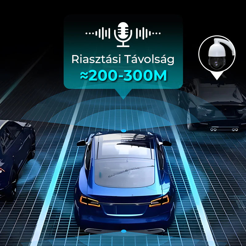 Intelligens autó sebességmérő radardetektor