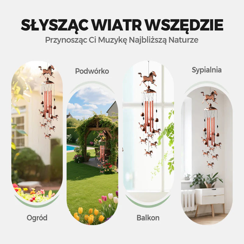 2025 Ręcznie wykonane mosiężne dzwonki wietrzne