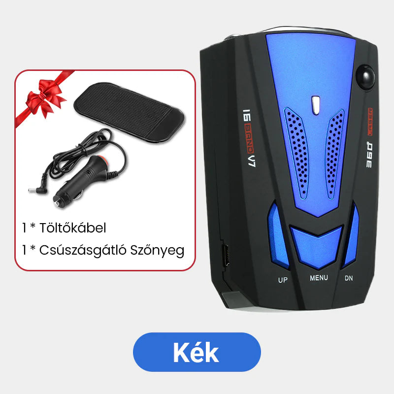 Intelligens autó sebességmérő radardetektor