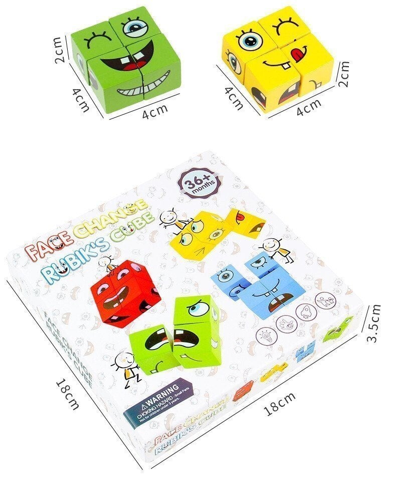 💖50% kedvezmény 🎁5D Kirakós Arc Változtató Családi Játék