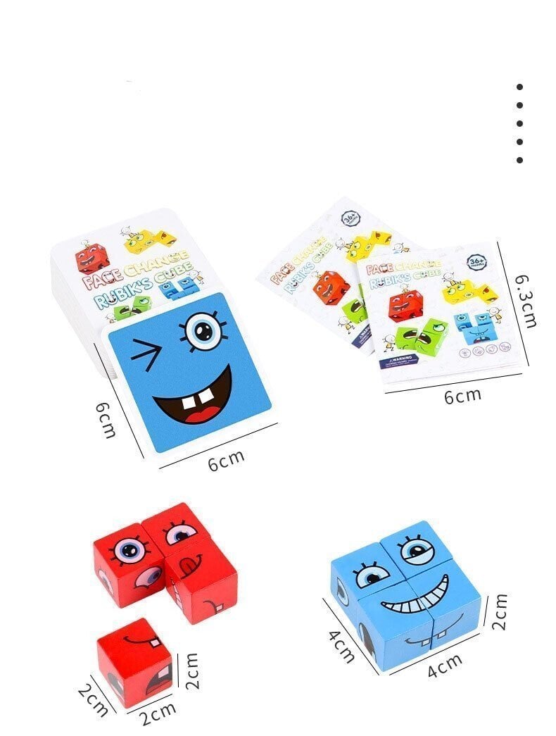 💖50% kedvezmény 🎁5D Kirakós Arc Változtató Családi Játék
