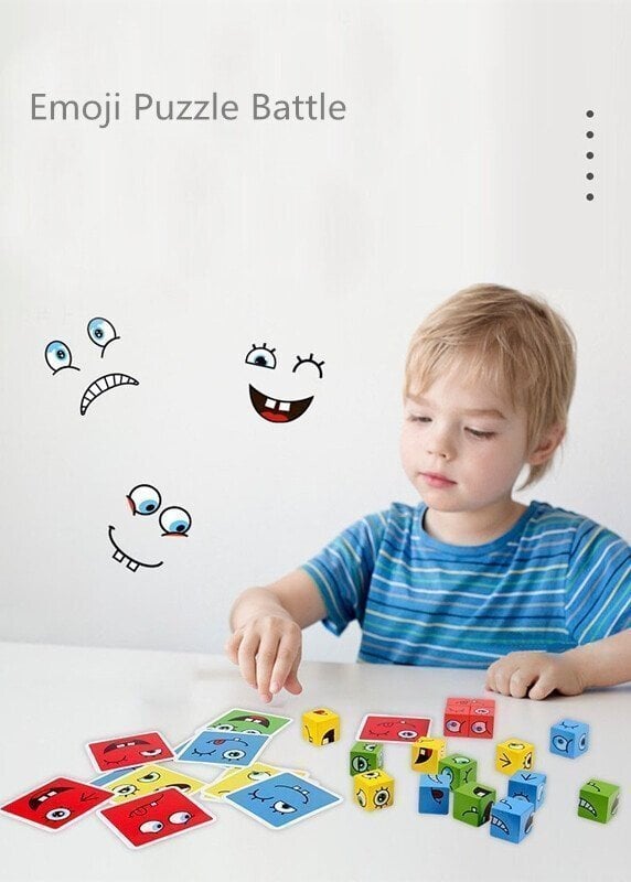 💖50% kedvezmény 🎁5D Kirakós Arc Változtató Családi Játék