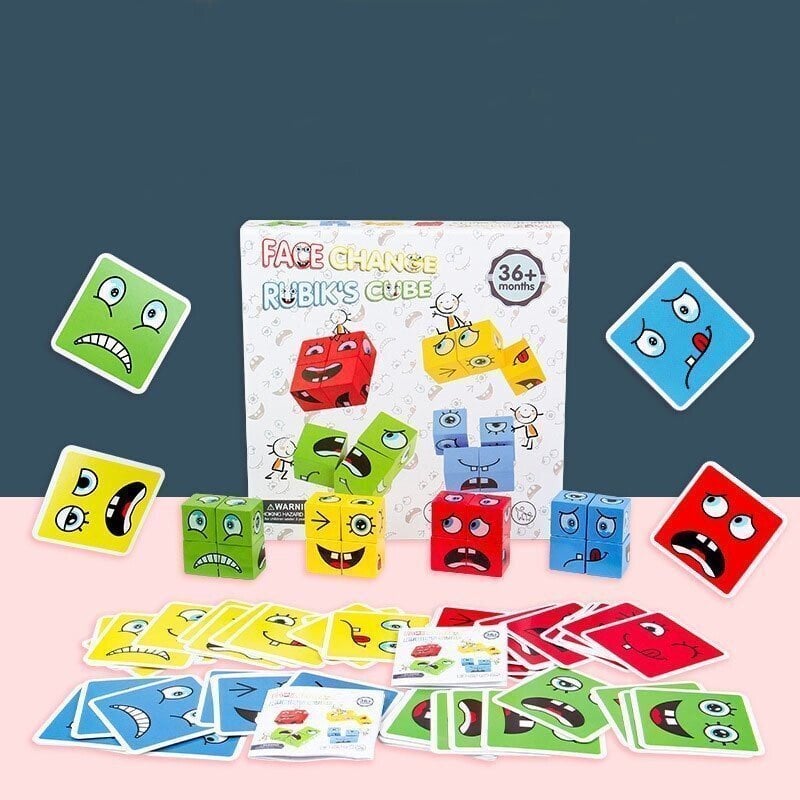 💖50% kedvezmény 🎁5D Kirakós Arc Változtató Családi Játék