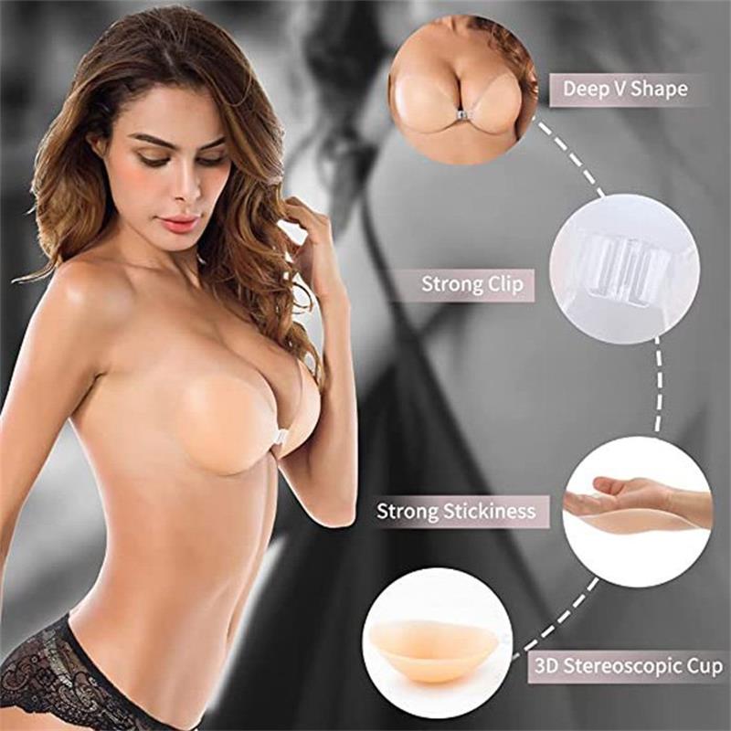 💖【Kup 1 +1 gratis】 👙Nalepovací neviditelné sběrací podprsenky✨