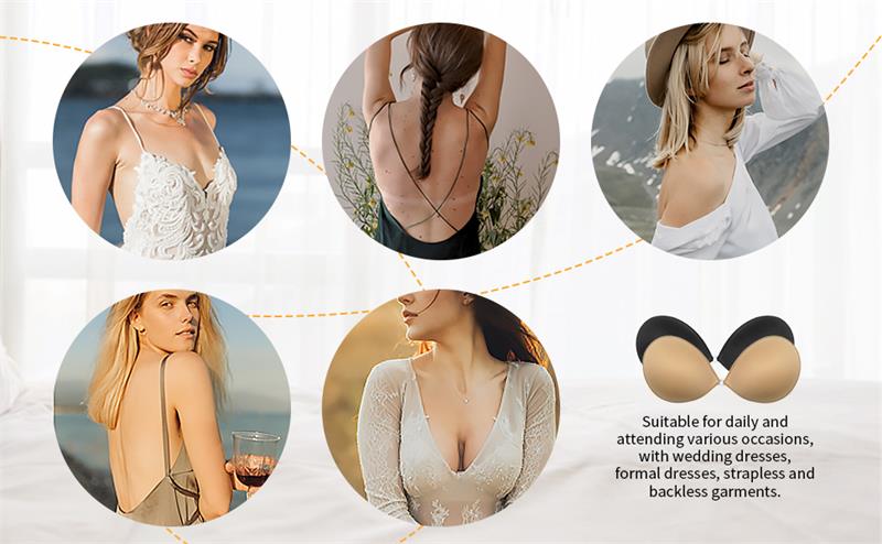 💖【Kup 1 +1 gratis】 👙Nalepovací neviditelné sběrací podprsenky✨