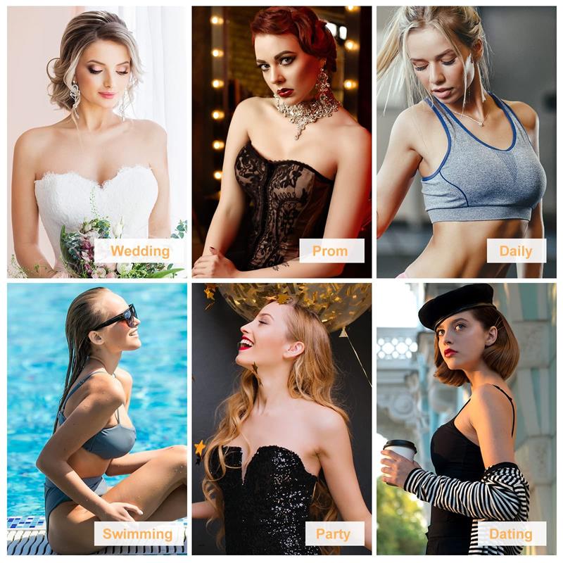 💖【Kup 1 +1 gratis】 👙Nalepovací neviditelné sběrací podprsenky✨